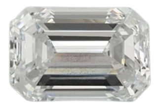 0.43 Carat D SI1 Emerald Lab Diamond