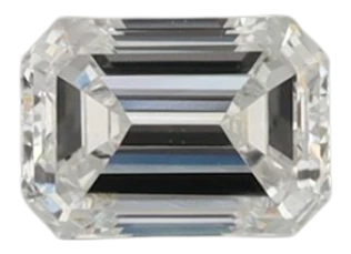 0.43 Carat D VVS2 Emerald Lab Diamond