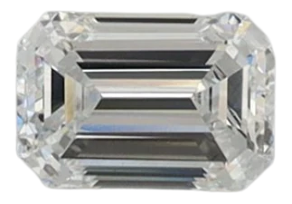 0.45 Carat D VS2 Emerald Lab Diamond