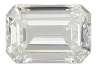 0.45 Carat D VVS2 Emerald Lab Diamond