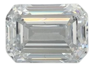 0.46 Carat E VS2 Emerald Lab Diamond