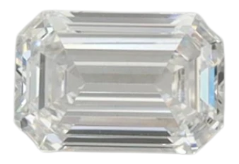 0.46 Carat D VVS2 Emerald Lab Diamond