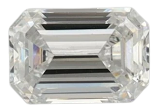 0.47 Carat D VS2 Emerald Lab Diamond