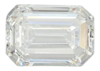 0.47 Carat D VVS2 Emerald Lab Diamond