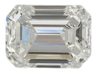 0.47 Carat D VVS2 Emerald Lab Diamond