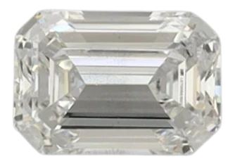 0.48 Carat D VS2 Emerald Lab Diamond