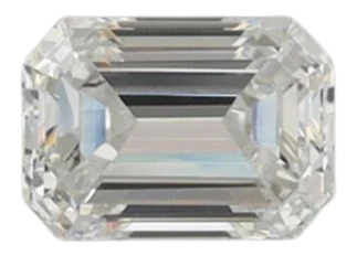 0.48 Carat D VS2 Emerald Lab Diamond