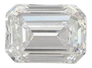 0.48 Carat D VVS2 Emerald Lab Diamond