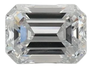 0.49 Carat E SI1 Emerald Lab Diamond
