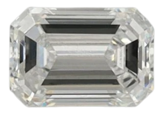 0.49 Carat D VS1 Emerald Lab Diamond