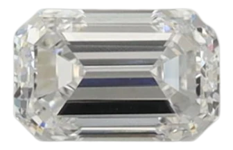 0.49 Carat D VS1 Emerald Lab Diamond