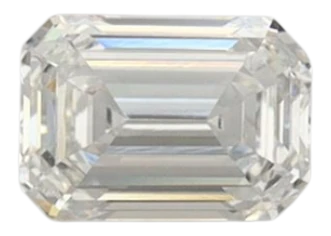 0.5 Carat D VS2 Emerald Lab Diamond