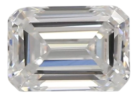 0.53 Carat D VS1 Emerald Lab Diamond