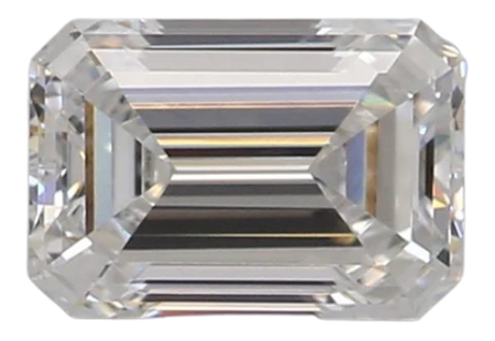0.53 Carat D VVS2 Emerald Lab Diamond