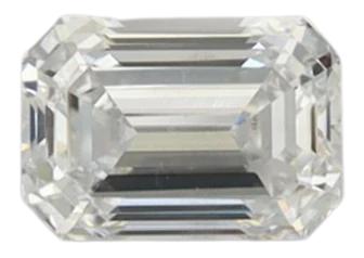 0.56 Carat D VS2 Emerald Lab Diamond