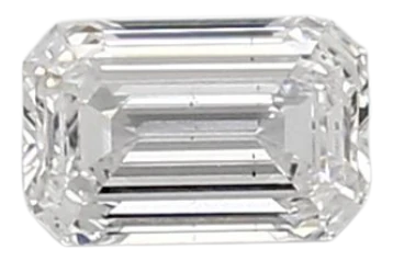 0.57 Carat D VS2 Emerald Lab Diamond