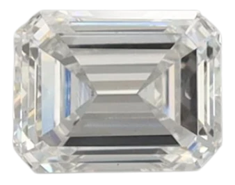 0.61 Carat E VS1 Emerald Lab Diamond
