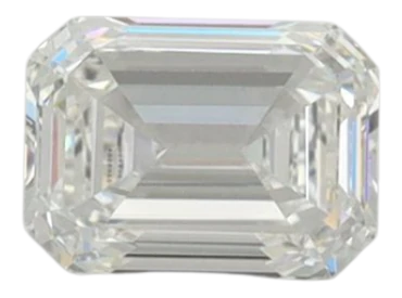0.72 Carat D VS1 Emerald Lab Diamond