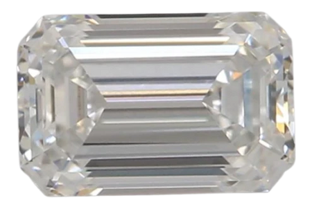 0.72 Carat E VVS2 Emerald Lab Diamond