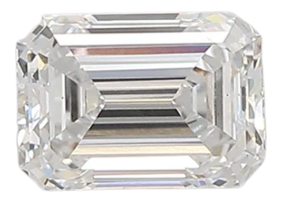 0.74 Carat D VS2 Emerald Lab Diamond