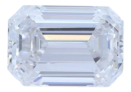 0.75 Carat F VS1 Emerald Lab Diamond