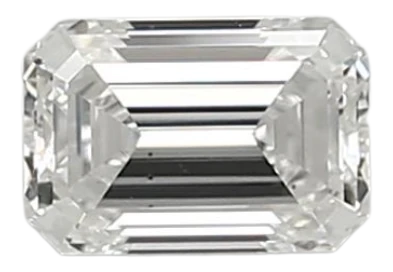 0.76 Carat D VS2 Emerald Lab Diamond