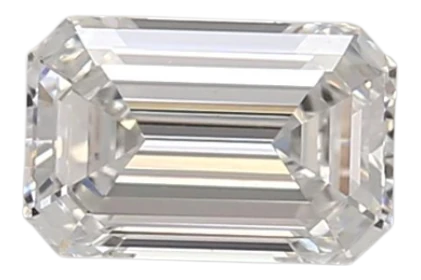 0.8 Carat E VVS2 Emerald Lab Diamond