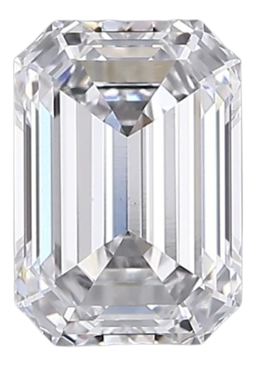 0.8 Carat E VVS2 Emerald Lab Diamond