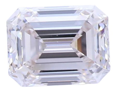 0.8 Carat I VVS2 Emerald Lab Diamond
