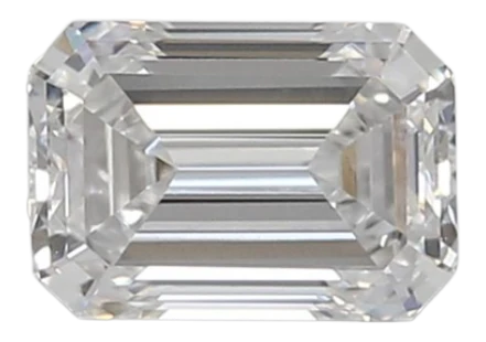0.81 Carat D VVS2 Emerald Lab Diamond