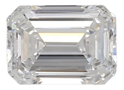 0.82 Carat D VS2 Emerald Lab Diamond