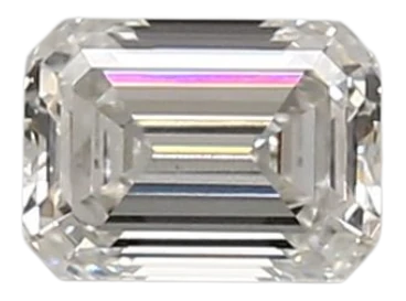 0.82 Carat F VVS2 Emerald Lab Diamond