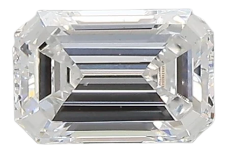 0.84 Carat D VS2 Emerald Lab Diamond