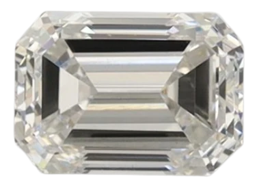 0.85 Carat F VS1 Emerald Lab Diamond