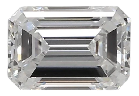 0.86 Carat D VS1 Emerald Lab Diamond