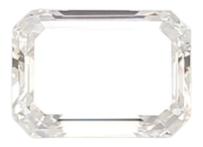 0.87 Carat D VS1 Emerald Lab Diamond
