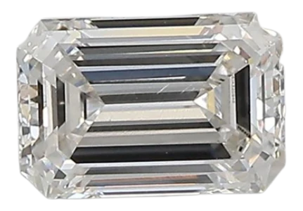 0.88 Carat G VVS2 Emerald Lab Diamond