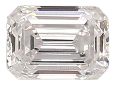 0.9 Carat D VS1 Emerald Lab Diamond