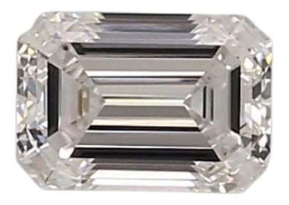 0.9 Carat F VVS1 Emerald Lab Diamond