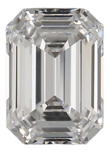 0.91 Carat D VS1 Emerald Lab Diamond