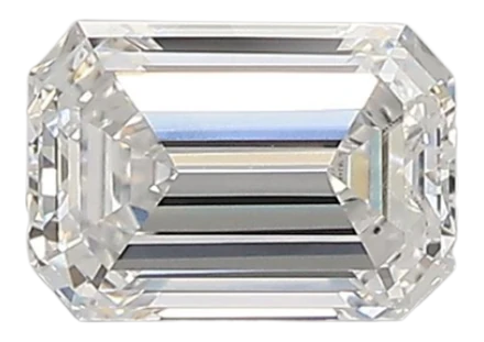 0.91 Carat D VS1 Emerald Lab Diamond