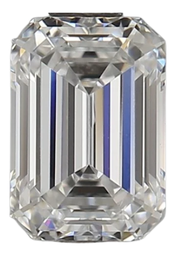 0.91 Carat D VS1 Emerald Lab Diamond