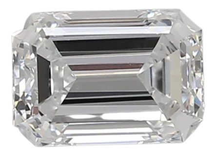 0.91 Carat D VS1 Emerald Lab Diamond