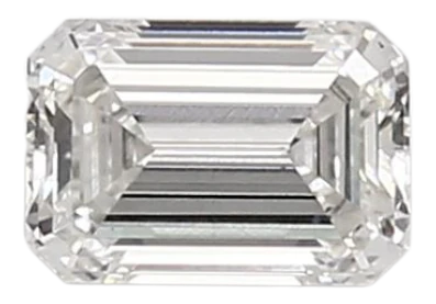 0.91 Carat F VS1 Emerald Lab Diamond