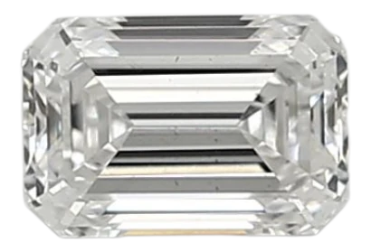 0.91 Carat D VS2 Emerald Lab Diamond