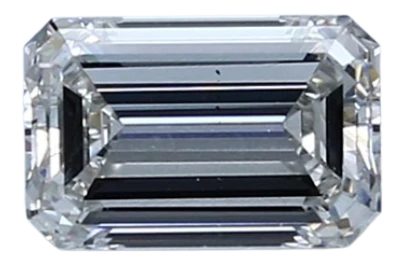 0.91 Carat H VS2 Emerald Lab Diamond