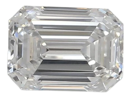 0.91 Carat D VVS1 Emerald Lab Diamond