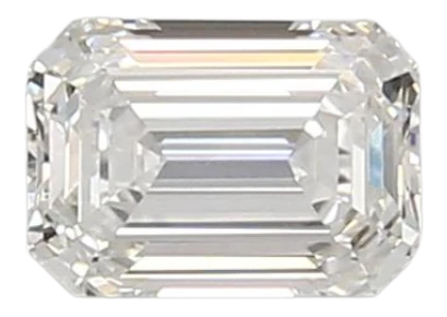 0.91 Carat D VVS1 Emerald Lab Diamond