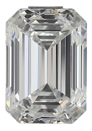 0.91 Carat E VVS1 Emerald Lab Diamond