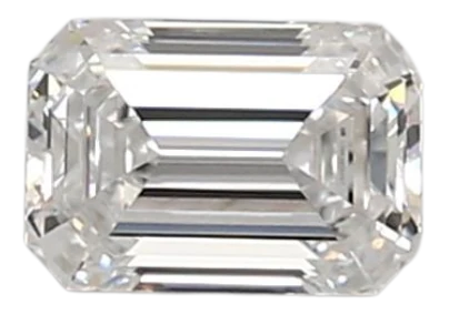 0.91 Carat D VVS2 Emerald Lab Diamond